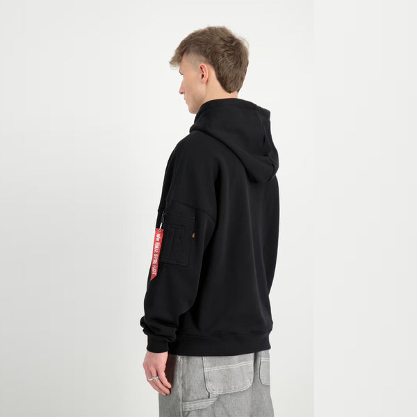 Alpha Industries industries - felpa alpha essentials rl black | Italystation.com Shop Now at italystation.com