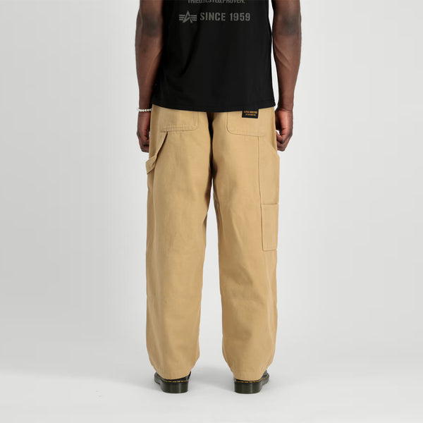 Alpha Industries industries - pantaloni carpenter sand 148202 | Italystation.com Shop Now at italystation.com