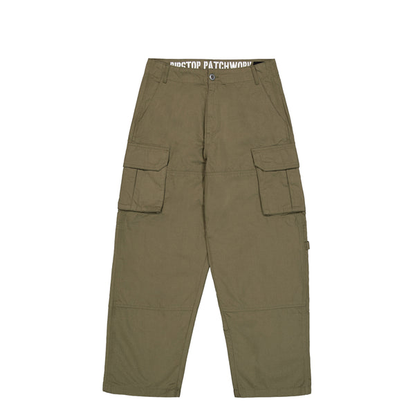 Alpha Industries industries - pantaloni ripstop patchwork dark o | Italystation.com Shop Now at italystation.com