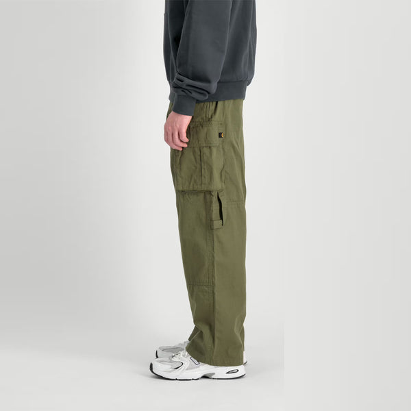 Alpha Industries industries - pantaloni ripstop patchwork dark o | Italystation.com Shop Now at italystation.com