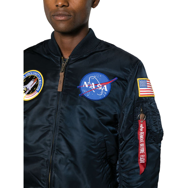 Alpha Industries - Giacca Ma-1 VF Nasa Rep. Blue - 166107 - REP.BLUE