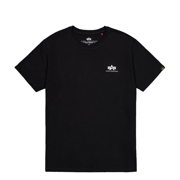 Alpha Industries - T-Shirt Basic T Small Logo Black - 188505 - BLACK