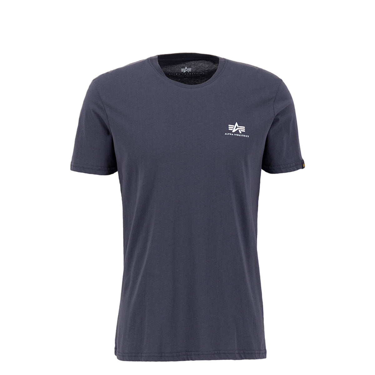 Alpha Industries - T-Shirt Basic T Small Logo Navy - 188505 - NAVY