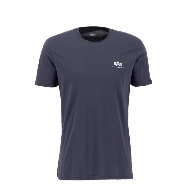 Alpha Industries - T-Shirt Basic T Small Logo Navy - 188505 - NAVY