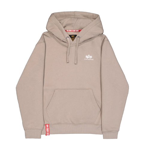 Alpha Industries industries - felpa basic hoody small logo vinta | Italystation.com Shop Now at italystation.com