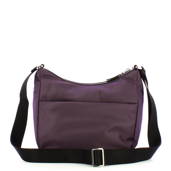 Mandarina Duck - Tracolla Hobo Hunter Plum Perfect - P10VCT40 - PLUM/PERFECT