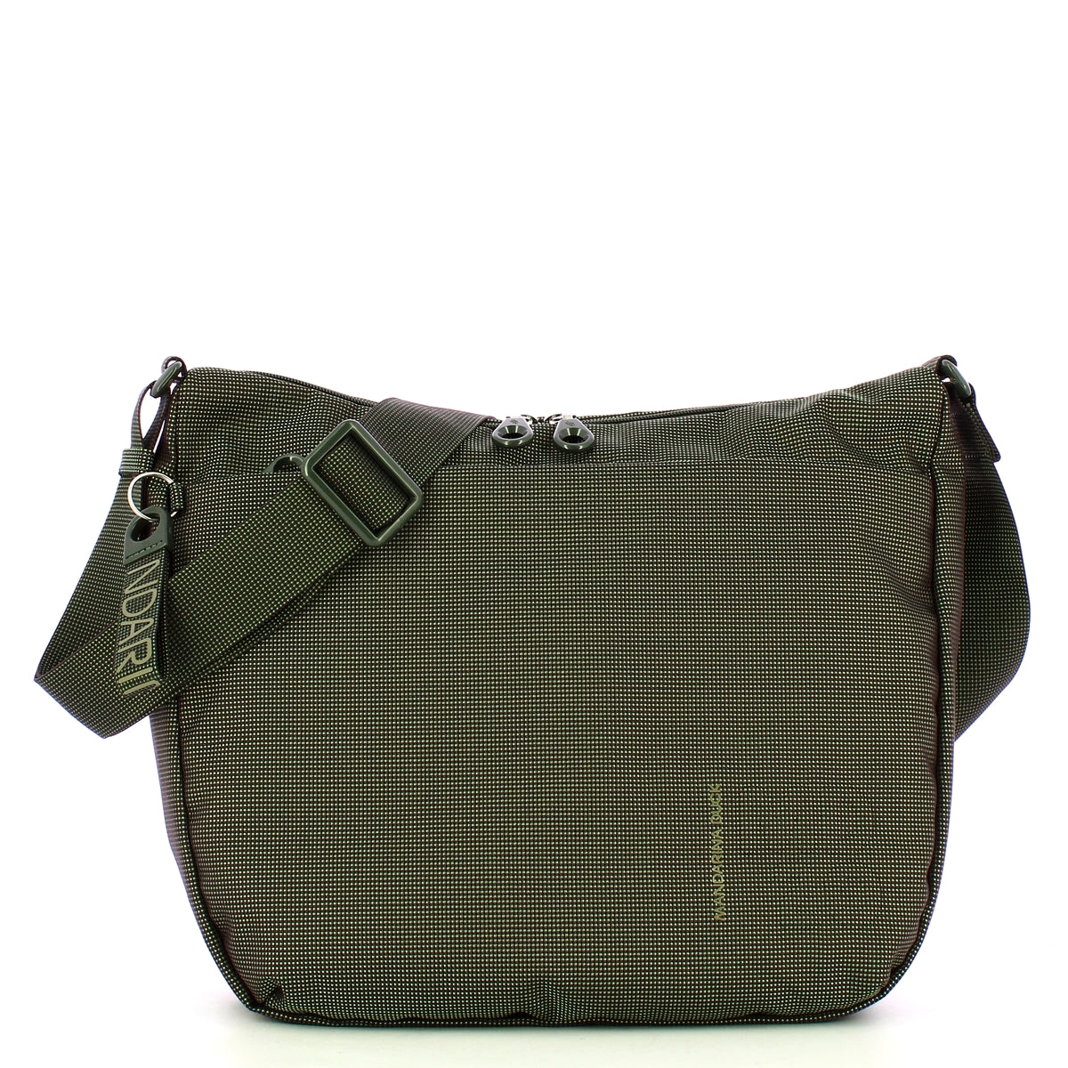 Mandarina Duck - Borsa a tracolla grande MD20 Rain Forest - P10QMT20 - RAIN/FOREST