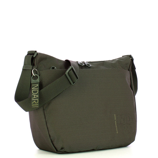 Mandarina Duck - Borsa a tracolla grande MD20 Rain Forest - P10QMT20 - RAIN/FOREST