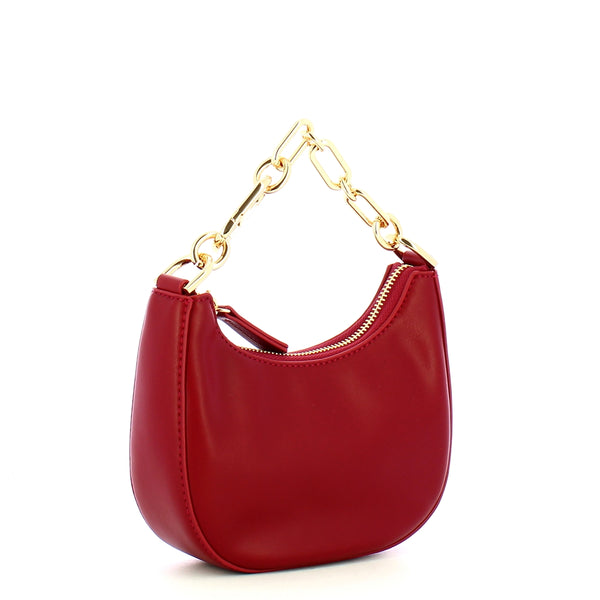 Twin Set Twin set - hobo piccola mini croissant oval t rosso pompeiano | Italystation.com - Shop Now at italystation.com