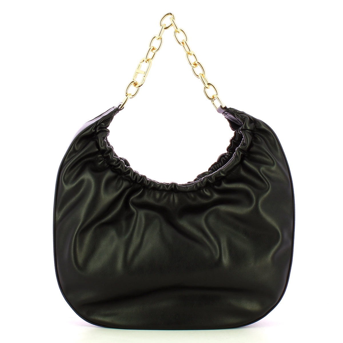 Twin Set Twin set - hobo bag croissant oval t nero - 242tb7221 - nero | Italystation.com - Shop Now at italystation.com