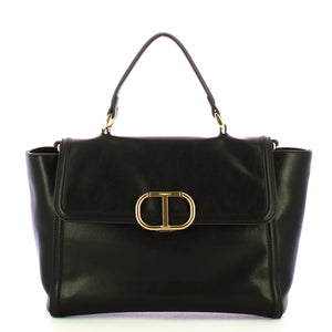 Twinset - Brera Nero Bag with top handle - 242TD8292 - NERO
