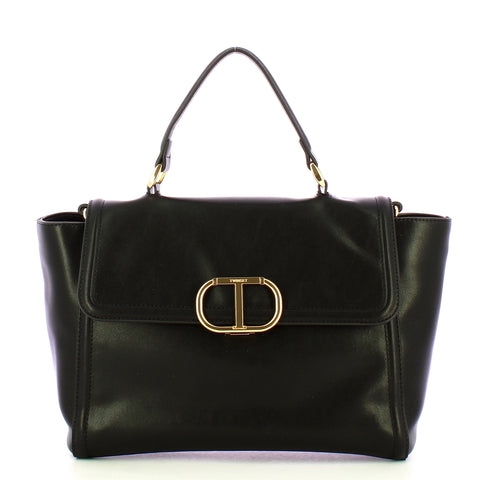Twinset - Brera Nero Bag with top handle - 242TD8292 - NERO
