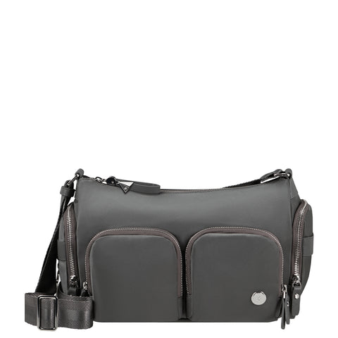 Samsonite - Borsa a tracolla Karissa Evo Gunmetal Green KP | Italystation.com Shop Now at italystation.com
