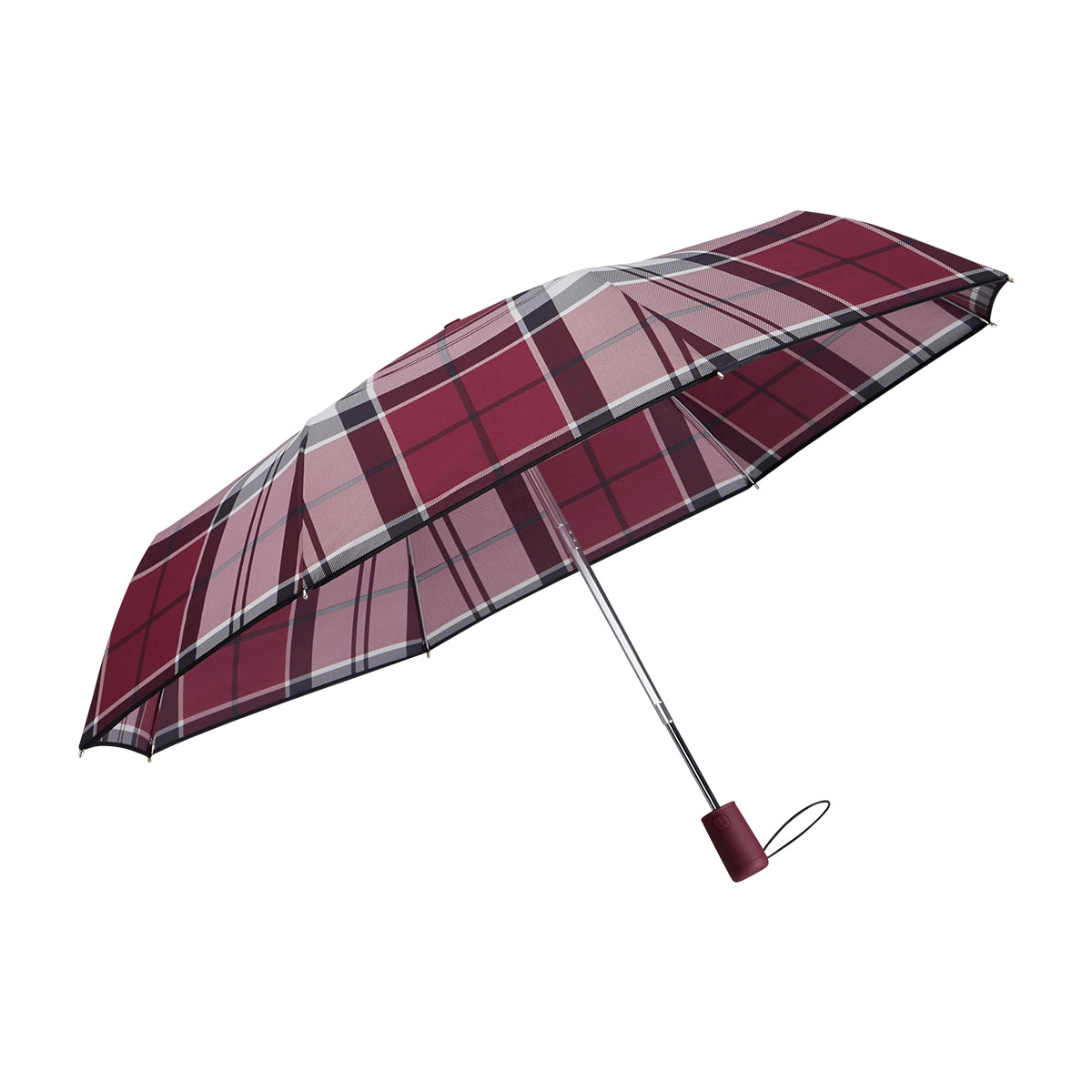 Samsonite - Alu Drop S Automatic Umbrella - CK1203 - GARNET/RED/CHECK