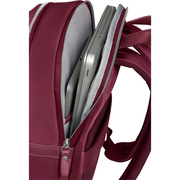 Samsonite - Zaino Porta PC Karissa Evo Slim 14.1" Garnet Red | Italystation.com Shop Now at italystation.com