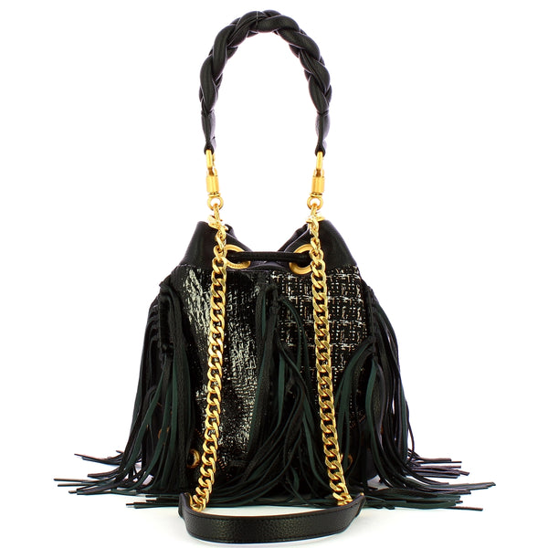 La Carrie - Secchiello Phoebe Multi Black - 142C-EM-904-SHT  | Italystation.com - Shop Now at italystation.com
