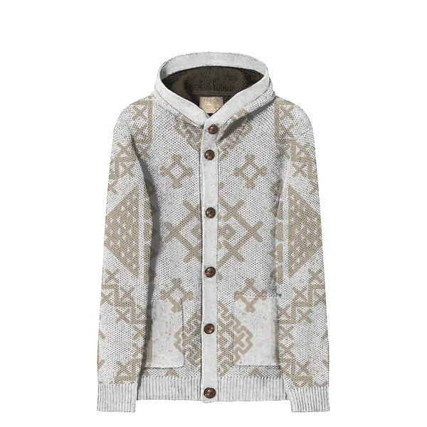 Tooco - Cardigan Per�� Baku Off White TOCOM HPU BAKUO/OFF/WH | Italystation.com Shop Now at italystation.com