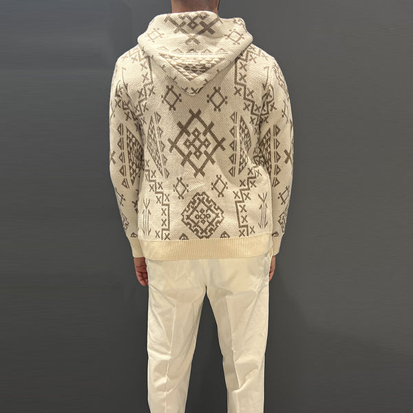 Tooco - Cardigan Per�� Baku Off White TOCOM HPU BAKUO/OFF/WH | Italystation.com Shop Now at italystation.com