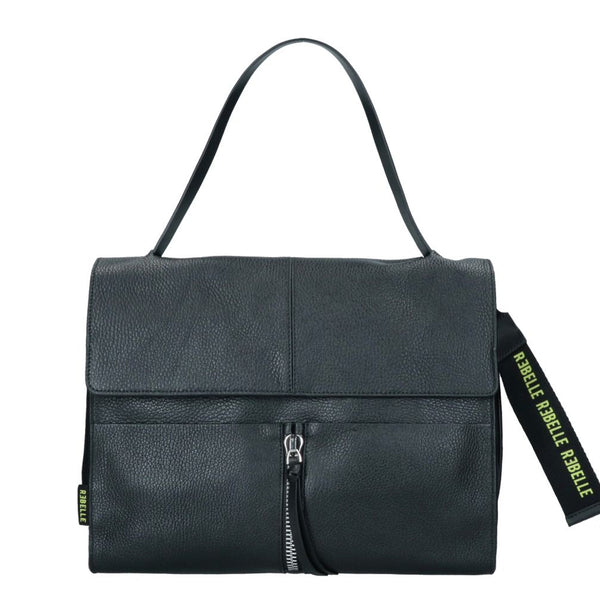 Rebelle - Clio L Black Shoulder Bag - REB0001P0001 - BLACK