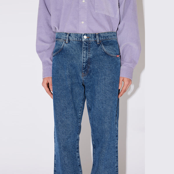 Amish - jeans james denim stone wash amu010d4350111 | Italystation.com Shop Now at italystation.com