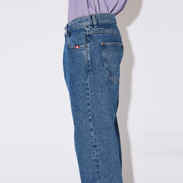 Amish - jeans james denim stone wash amu010d4350111 | Italystation.com Shop Now at italystation.com