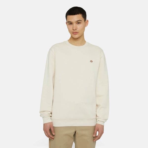 Dickies - Oakport Whitecap Gray Crewneck Sweater - DK0A4XCE - WHITECAP/GRAY