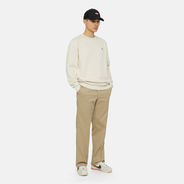 Dickies - Oakport Whitecap Gray Crewneck Sweater - DK0A4XCE - WHITECAP/GRAY