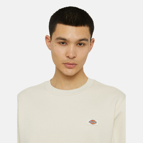 Dickies - Oakport Whitecap Gray Crewneck Sweater - DK0A4XCE - WHITECAP/GRAY