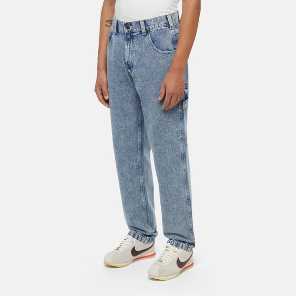 Dickies - pantaloni denim blue marble wash - dk0a4xec - blue/m | Italystation.com - Shop Now at italystation.com