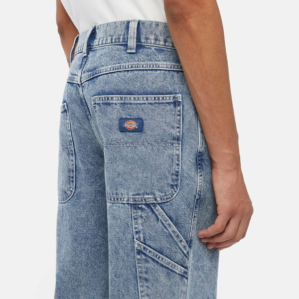 Dickies - pantaloni denim blue marble wash - dk0a4xec - blue/m | Italystation.com - Shop Now at italystation.com