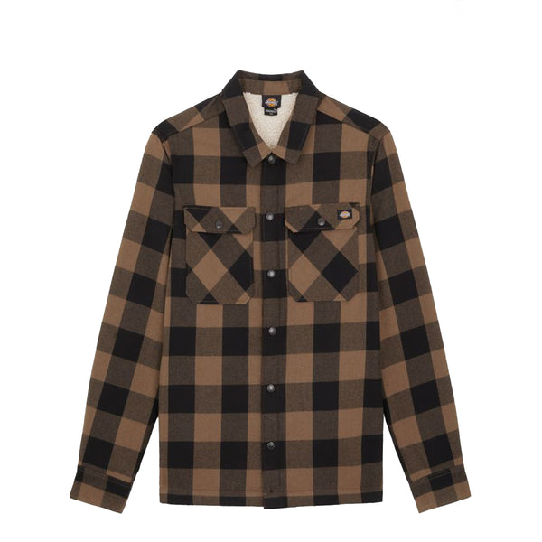 Dickies - camicia lined sacramento mushroom - dk0a4xgr - mushr | Italystation.com - Shop Now at italystation.com