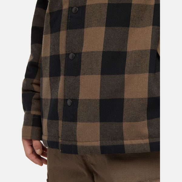 Dickies - camicia lined sacramento mushroom - dk0a4xgr - mushr | Italystation.com - Shop Now at italystation.com