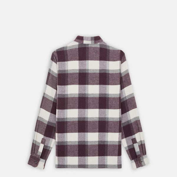 Dickies - camicia plaid coaling plum perfect - dk0a4xzz - plum | Italystation.com - Shop Now at italystation.com
