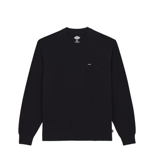 Dickies - maglietta a maniche lunghe clancy heavyweight black  | Italystation.com - Shop Now at italystation.com