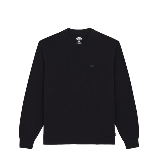 Dickies - maglietta a maniche lunghe clancy heavyweight black  | Italystation.com - Shop Now at italystation.com