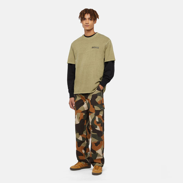 Dickies - maglietta a maniche lunghe clancy heavyweight black  | Italystation.com - Shop Now at italystation.com