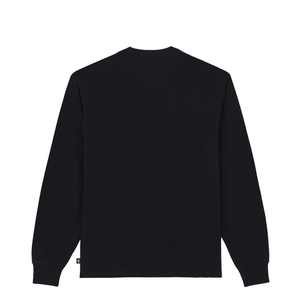Dickies - maglietta a maniche lunghe clancy heavyweight black  | Italystation.com - Shop Now at italystation.com