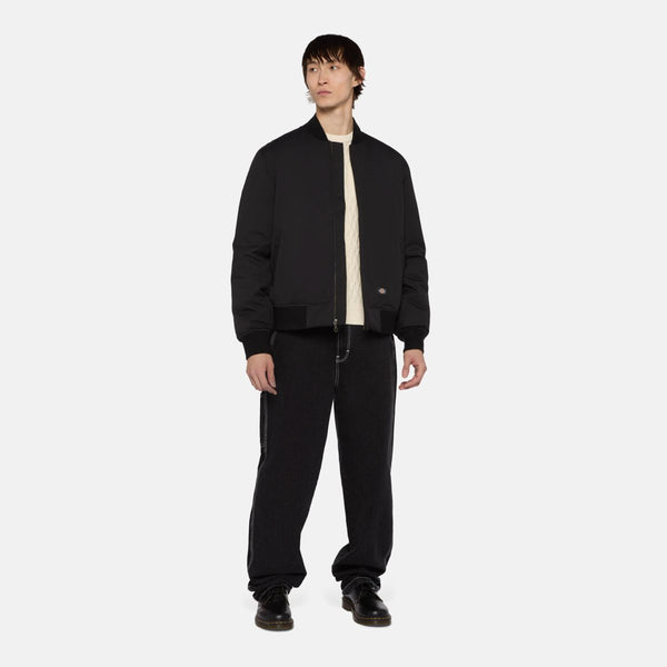 Dickies - Giacca Bomber Plains Black - DK0A4Z4M - BLACK