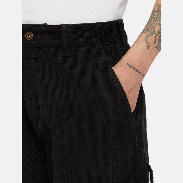 Dickies - Pantaloni Corduroy Black - DK0A863V - BLACK