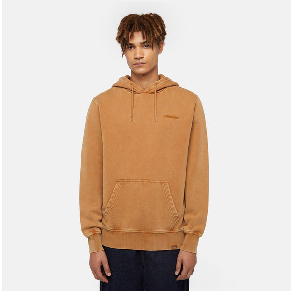 Dickies - felpa con cappuccio plentywood brown duck - dk0a866d | Italystation.com - Shop Now at italystation.com