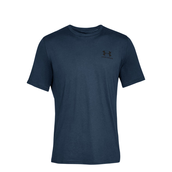 Under Armour - T-Shirt UA Left Chest Logo Academy Black - 77-1326799 - ADY/BLK