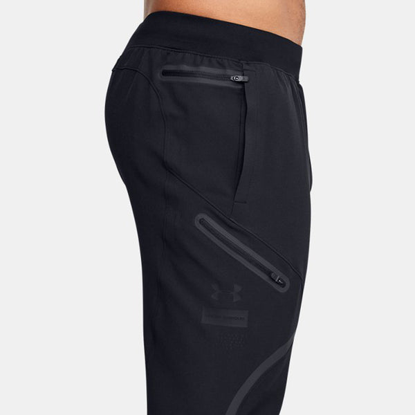 Under Armour armour - pantaloni ua unstoppable cargo black 77- | Italystation.com Shop Now at italystation.com