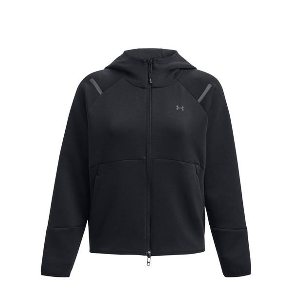 Under Armour armour - felpa ua unstoppable fleece ful zip black | Italystation.com Shop Now at italystation.com