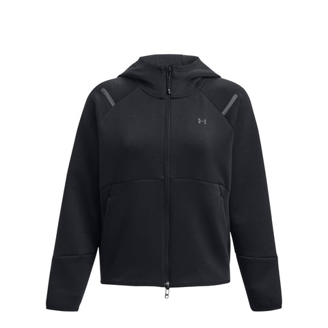 Under Armour armour - felpa ua unstoppable fleece ful zip black | Italystation.com Shop Now at italystation.com