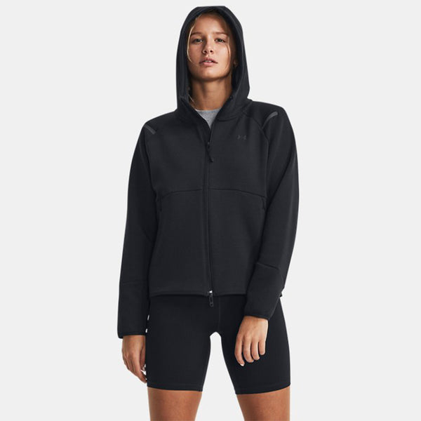 Under Armour armour - felpa ua unstoppable fleece ful zip black | Italystation.com Shop Now at italystation.com