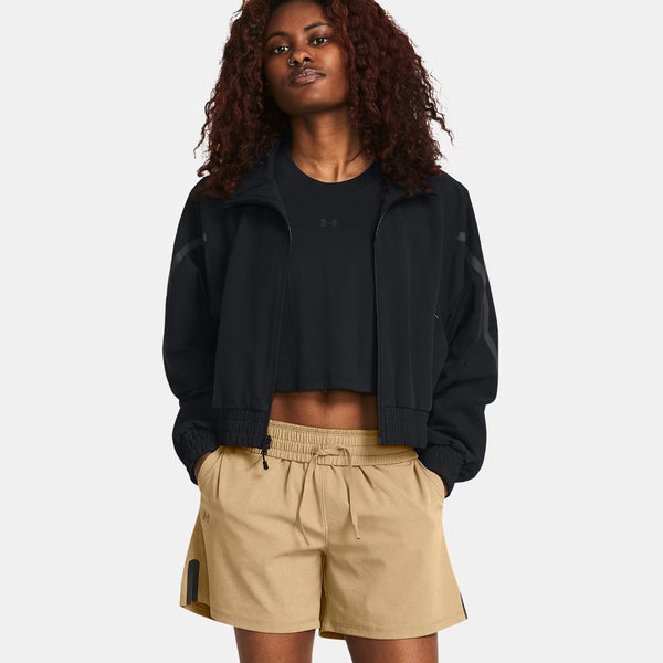 Under Armour armour - felpa ua unstoppable crop black 77-13864 | Italystation.com Shop Now at italystation.com
