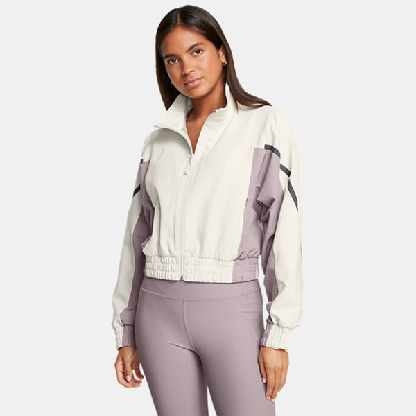 Under Armour armour - felpa ua unstoppable crop summit white 7 | Italystation.com Shop Now at italystation.com