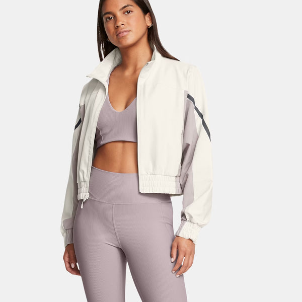 Under Armour armour - felpa ua unstoppable crop summit white 7 | Italystation.com Shop Now at italystation.com