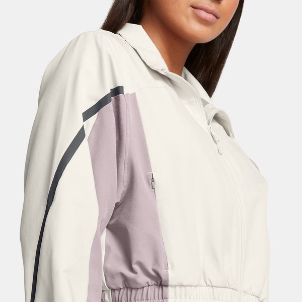 Under Armour armour - felpa ua unstoppable crop summit white 7 | Italystation.com Shop Now at italystation.com