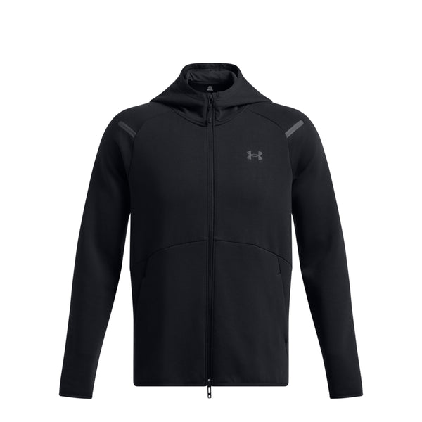 Under Armour armour - felpa ua unstoppable fleece full zip black | Italystation.com Shop Now at italystation.com